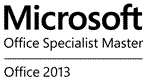Microsoft Office 2013 Specialist Master